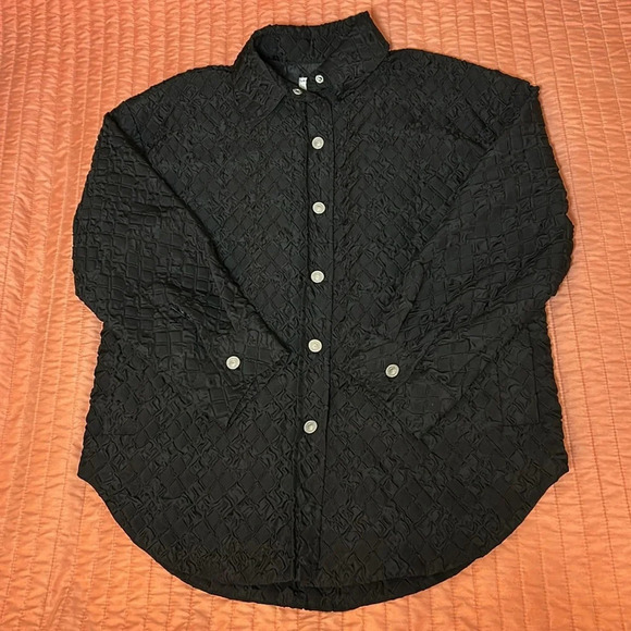 Anthropologie x Grey Lab Quilted Textured Oversized Shacket size XS - Picture 14 of 16